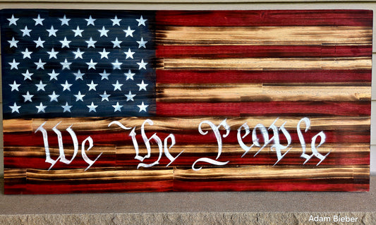 "We The People" flag