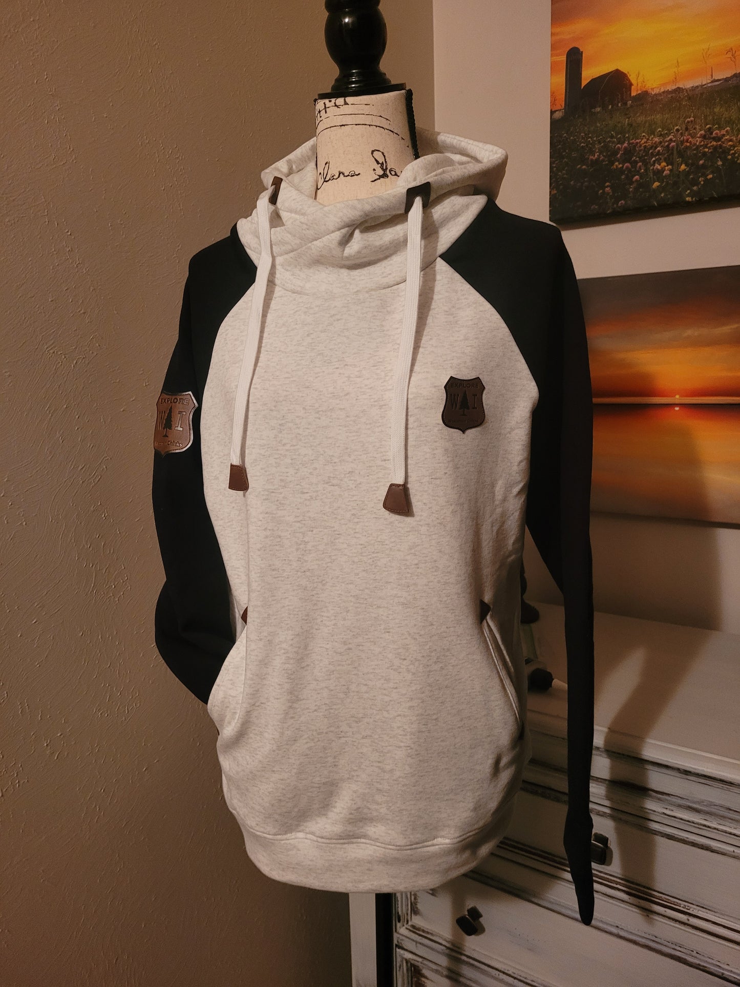 Our "Random Lake" hoodie