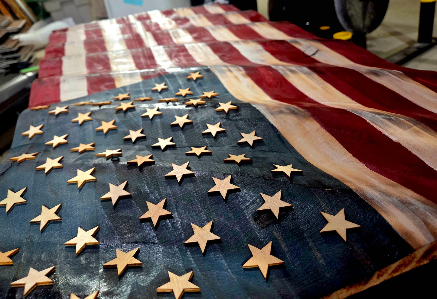 Rolling Freedom, Red, White, and Blue