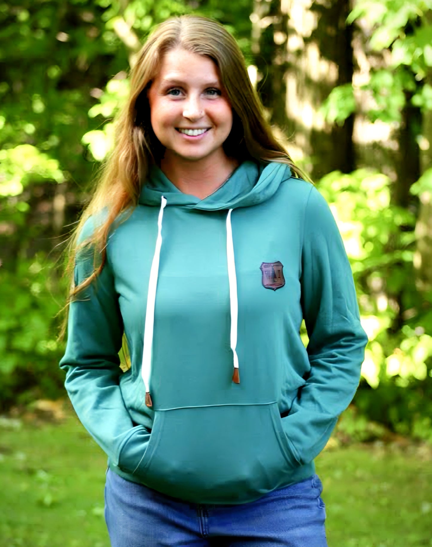 Aurora (Juniper) lightweight hoodie