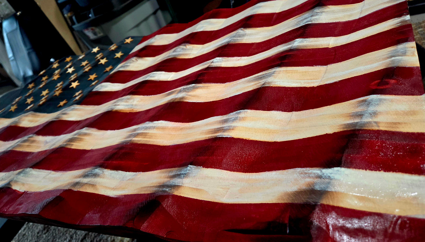 Rolling Freedom, Red, White, and Blue