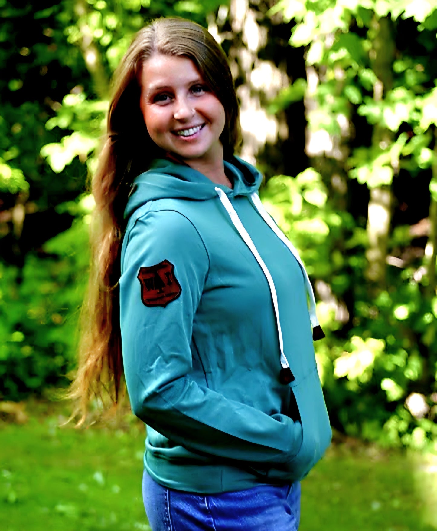 Aurora (Juniper) lightweight hoodie