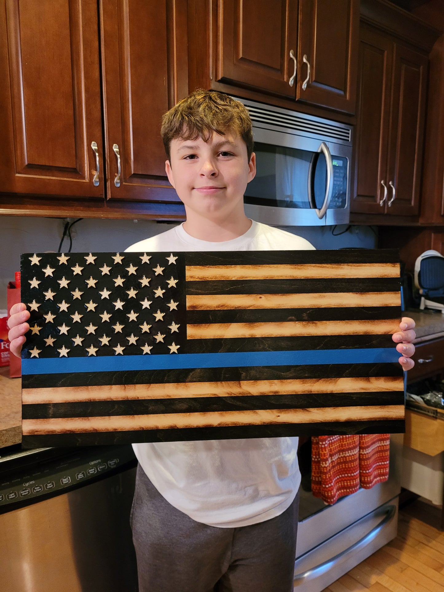 Thin Blue Line flag